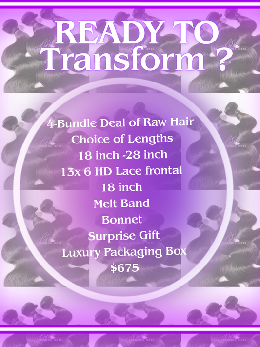 Ready to Transform? Bundles